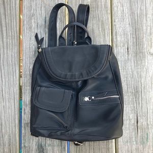 Black Mini Backpack